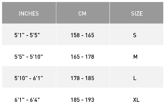 Velikosti Specialized Vado